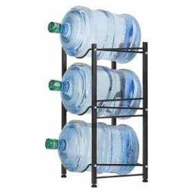 3-Tier Water Bottle Storage Rack – Sturdy & Space-Saving!
