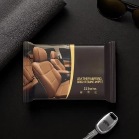 مناديل مبللة للعناية بالسيارات (15 قطعة)