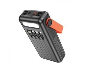 HOCO DB33 Solar Charging Portable Power Bank 30000mAh – Black