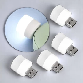 5  حبات لمبة صغير يو اس بي