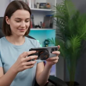 مبرد هاتف مغناطيسي للألعاب Porodo ArcticChill مع مروحة هادئة جدًا