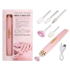 Electronic Nail File and Full Manicure and Pedicure Tool