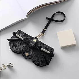 حقيبة النظارات الشمسية الجلدية الناعمة