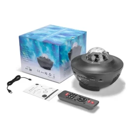 جهاز عرض ليلي LED مزين بنجوم المجرة - حوّل مساحتك إلى عالم حالم!