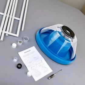 غطاء تجميع الغبار ومنع الاهتزاز للدريل