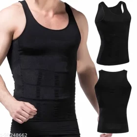 Slim N Lift Slimming Vest For Men Black Thick-007