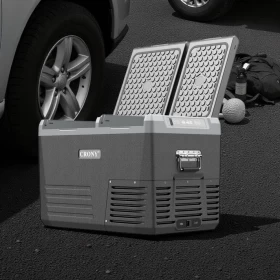 ثلاجة سيارة 45 لتر GL45 – نظام ثنائي الحرارة مع بابين