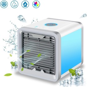 Mini USB Portable Arctic Air Cooler with 7 Colorful lights