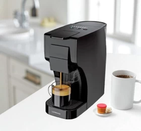 LePresso Multi-Capsule Coffee Machine – Compatible with Nespresso®, Ground Coffee & Pods