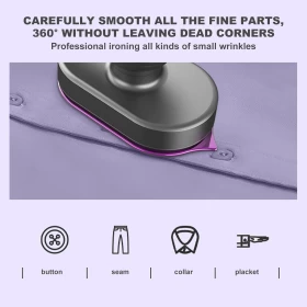 مكواة بخار صغيرة تزيل التجاعيد بسرعة صغير الحجم