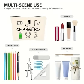 حقيبة مستحضرات تجميل نسائية من القماش