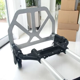 عربة يدوية قابلة للطي من الألمنيوم – عربة نقل ثقيلة الأمتعة